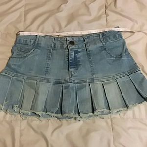 Jean skirt
